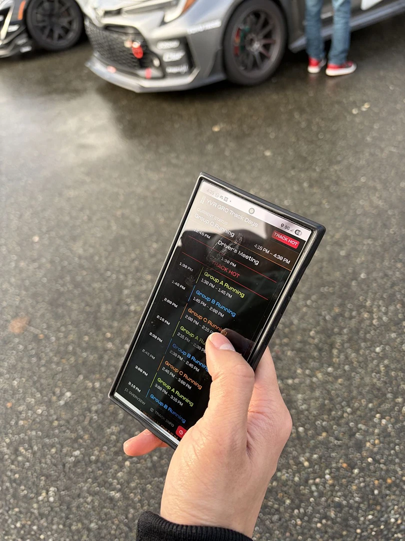 Gazoo Racing interface