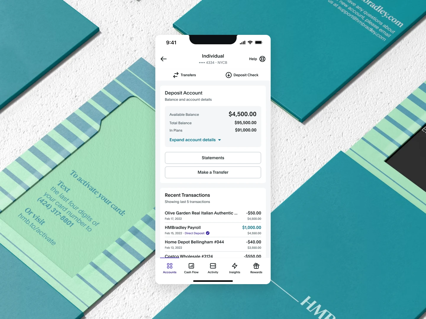 HMBradley product interface